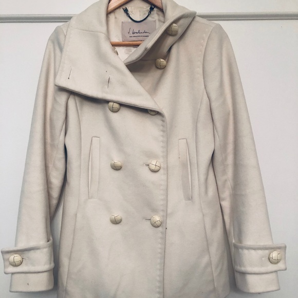 Babaton Wool Pea Coat - Picture 2 of 3